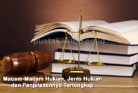 Macam-Macam Hukum, Jenis Hukum dan Penjelasannya Terlengkap