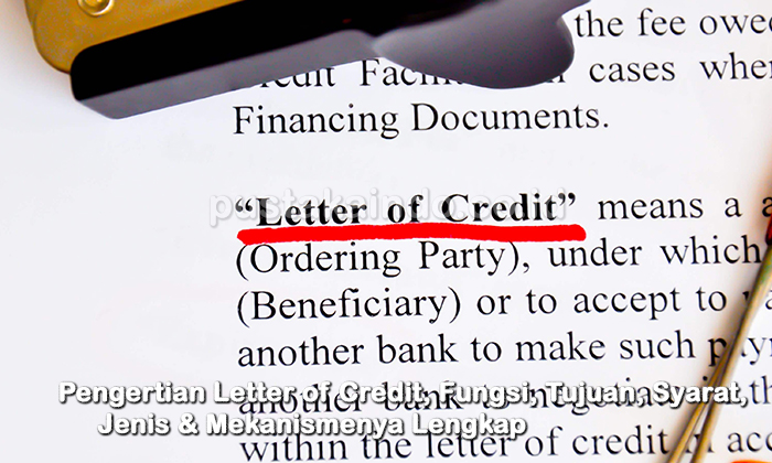 Pengertian Letter of Credit, Fungsi, Tujuan, Syarat, Jenis & Mekanismenya Lengkap